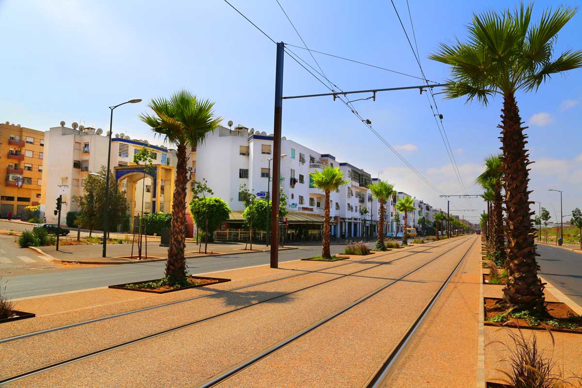 Casablanca à bord du tramway